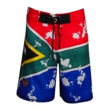 SA Flag Board Shorts Mens