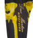 Tights Compression Skeleton Ankle Length Black/Yellow