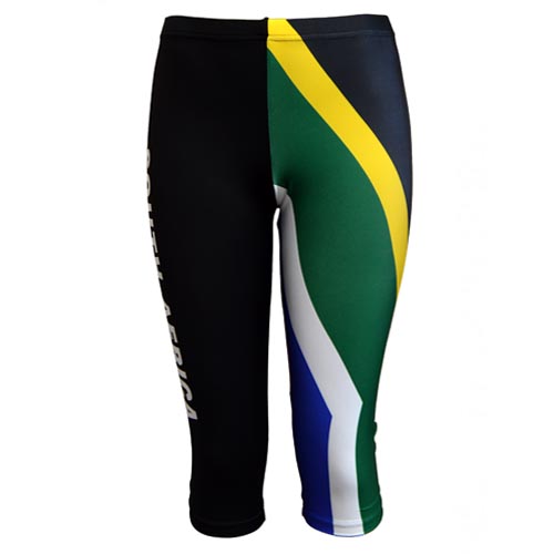 South African Flag High waist leggings full length. – Martin West Designs