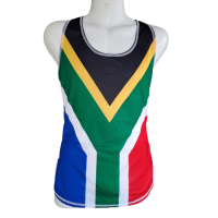 SA Flag Running Vest - Mens (new look)