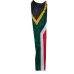 SA Flag / Black Ankle Tights