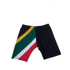 SA Flag / Black Tights Short