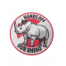 Car Decal - Hands Off Our Rhino