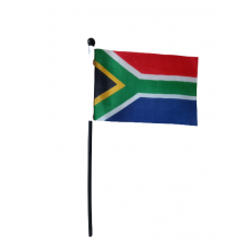 SA Flag Hand Flag 10cm x 15cm