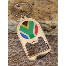 SA Flag Keyring and bottle opener