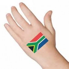 SA Flag Temporary Tattoo (set of 8)