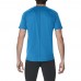 Asics Tee Men's Stripe Short Sleeve Thunder Blue - Small