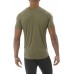 Asics Tee Men's Stripe Short Sleeve Olive - 2X-Large