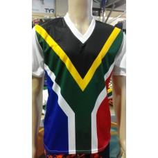 SA Flag Short Sleeve T-Shirt 