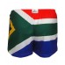 SA Flag Square Leg Running Shorts