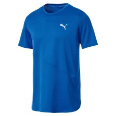 Puma Men's Shirt Ignite Tee Blue - Small