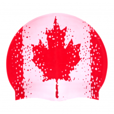 Swim Cap Country Flag Spurt - Canada