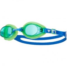 Goggles TYR Junior Qualifier -  blue/green with green lens