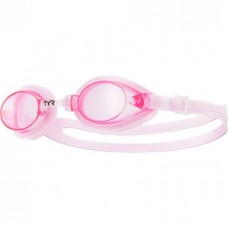 Goggles TYR Junior Qualifier - rose pink with pink lens