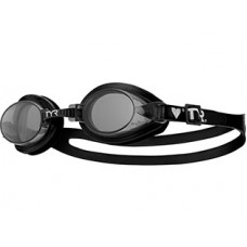 Goggles TYR Junior Qualifier - smoke black with black lens
