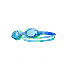 Goggles TYR Junior Swimple Tie-Dye - blue/green with blue lens