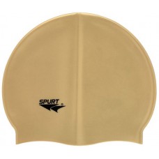 Swim Cap Plain Spurt - Gold