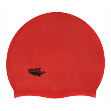 Swim Cap Plain Spurt - Red