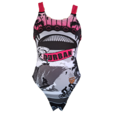 Durban Pink Ladies and Girls Swimming Costume