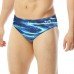 TYR Mens Swimming Racer - Lambent Blue/Green