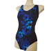 TYR Ladies Swimming Costume - Hawaian Nights Aqua Tank Splice