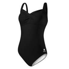 TYR Ladies Swimming Costume - Twisted Bra Aqua Fitness Tank Black