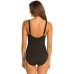 TYR Ladies Swimming Costume - Twisted Bra Aqua Fitness Tank Black